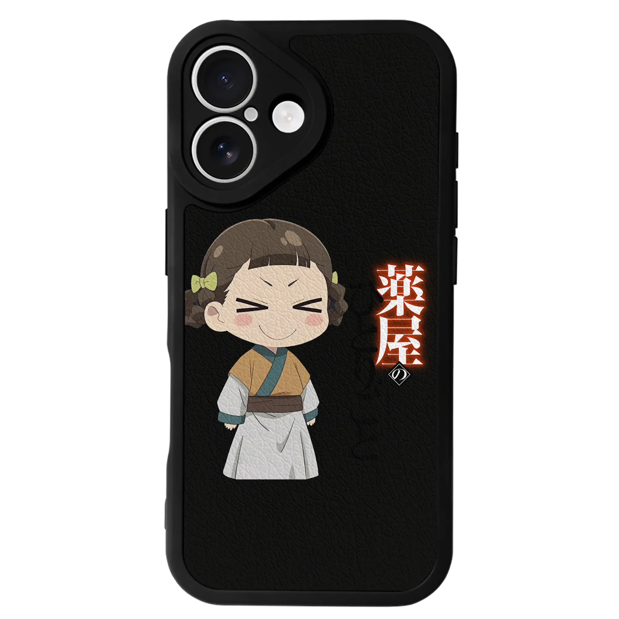 薬屋のひとりごと グッズ,子翠 小蘭 - IPhone 16シリーズ対応 ・ シリコンスマホケース ・ レザー調 ・ 高精度フィット ・ 耐衝撃 ・ ワイヤレス充電対応 ・ 精密カット